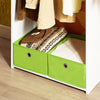 SoBuy KMB109-W Portant à Vêtements Enfant, Penderie pour Enfants, Garde-Robe Enfants, Étagère à Vêtement Enfant