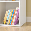 SoBuy KMB120-W Bibliothèque Enfant Rangement Jouet Enfant avec 9 Compartiments Meuble Rangement Jouet Étagère Bibliothèque Porte-revues Blanc 95x34x105 cm