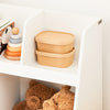 SoBuy KMB19-W Bibliothèque Enfant, Étagère à Livres, Meuble Rangement Enfant, Meuble Rangement Jouets et Livres pour Chambre d'enfant, 5 Compartiments Ouverts, 86 x 36 x 77 cm, Blanc