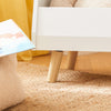 SoBuy KMB19-W Bibliothèque Enfant, Étagère à Livres, Meuble Rangement Enfant, Meuble Rangement Jouets et Livres pour Chambre d'enfant, 5 Compartiments Ouverts, 86 x 36 x 77 cm, Blanc