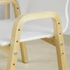 SoBuy KMB24-Wx2 Lot de 2 Chaise Enfant Design Tabouret pour Enfant avec Accoudoirs et Dossier - Hauteur d'Assise Réglable