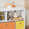 SoBuy KMB26-W Bibliothèque Meuble de Rangement pour Livres et Jouets Étagère de Rangement