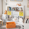 SoBuy KMB26-W Bibliothèque Meuble de Rangement pour Livres et Jouets Étagère de Rangement