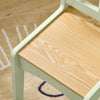 SoBuy KMB60-GR Table Enfant avec Chaise Ensemble 2 Pièces Table et Chaise pour Enfant Bureau avec 2 Étagères Porte-Papier et Rangements Stylos Vert 80x50x66