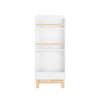 SoBuy KMB85-W Bibliothèque Enfant Étagère de Rangement Jouets pour Enfants Étagère à Livres pour Garçon, Fille, pour Chambre d'enfant et Salle de Jeux, Rangement Latéral, Blanc, 100 x 35 x 80 cm