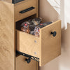 Prévente SoBuy NSR13-N Meuble 20 cm Entre Frigo et Mur – Rangement Gain de Place, Style Naturel