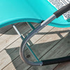 Prévente SoBuy OGS28-HB Chaise Longue Transat de Jardin Bascule avec Appui-tête Réglable et Pochette latérale