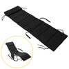 SoBuy OGS28-P02 Coussin Forme Ergonomique, Surmatelas Rembourré avec Appui-tête pour Chaise Longue Noir