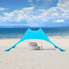 SoBuy OZT01-HB Abri de Plage Lycra Polyester UPF30, Tente de Plage Portable, Parasol de Plage, Ombre Tente, Auvent de Plage avec Sac de Transport