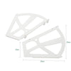 SoBuy SDA08-W 2 Pièces Charnières de Cabinet, Charnières de Tiroir pour Porte-Chaussures en Plastique Raccords De Remplacement | Prévente