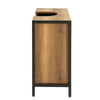 SoBuy BZR63-II-PF Meuble sous Lavabo Housse Colonne Lavabo