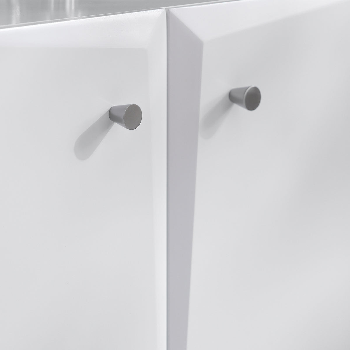 SoBuy BZR92-W Meuble sous Lavabo, Meuble sous évier, Meuble sous Vasque, Armoire Salle de Bain, Placard de Rangement