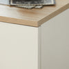 SoBuy FBT111-WN Table de Chevet Table de Nuit Bout de Canapé Table d'Appoint avec Tiroir