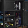 SoBuy FKW45-SCH Desserte Chariot de Cuisine de Service Roulant, Armoire de Rangement cusine sur roulettes