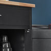SoBuy FKW45-SCH Desserte Chariot de Cuisine de Service Roulant, Armoire de Rangement cusine sur roulettes