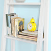 SoBuy FRG101-W Étagère style échelle Bibliothèque, 5 étages –Blanc