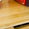 SoBuy FRG82-N Boîte à Thé en Bois avec Compartiments Boîte de Rangement Thé, Café, Capsules, Tiroir Coulissant Boîte à Thé Style Naturel 31x18x30cm