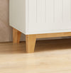 SoBuy FSB75-WN Buffet, Placard, Armoire Multi-Rangement sur Pieds avec 3 Portes et 2 Tiroirs