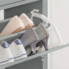 SoBuy FSR89-HG Meuble à Chaussures Gain de Place – Entrée Étroite – 80x25x108 cm Gris