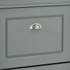 SoBuy FSR94-HG Armoire à Chaussures 3 Abattants, Rangement 12 Paires, Certifié FSC®, Slim 24cm – 53x24x117 cm, Gris