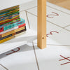 SoBuy KMB35-W Bibliothèque Enfants, Étagère à Livres, Étagère de Rangement pour Livres et Jouets, Meuble de Rangement, Organisateur de Jouets et Livres Multifonctionnel à 2 Étagères, L85xP42xH45 cm
