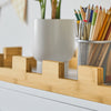 SoBuy KMB43-W Commode pour Enfants Étagère pour Chambre d'enfant avec Tableau Noir Bibliothèque Étagère à Jouets