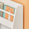 SoBuy KMB45-W Bibliothèque Montessorienne pour Enfants, Étagère à Livres pour Garçon, Fille, Chambre Enfant, Étagères à 3 hauteurs