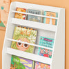 SoBuy KMB45-W Bibliothèque Montessorienne pour Enfants, Étagère à Livres pour Garçon, Fille, Chambre Enfant, Étagères à 3 hauteurs