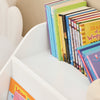 SoBuy KMB54-W Étagère Enfant, Étagère à Jouets, Étagère à Livres, Étagère de Rangement pour Livres et Jouets, Meuble Enfant