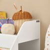 SoBuy KMB54-W Étagère Enfant, Étagère à Jouets, Étagère à Livres, Étagère de Rangement pour Livres et Jouets, Meuble Enfant