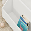 SoBuy KMB54-W Étagère Enfant, Étagère à Jouets, Étagère à Livres, Étagère de Rangement pour Livres et Jouets, Meuble Enfant