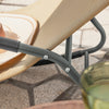 SoBuy OGS47-KA Fauteuil à Bascule Adulte, Chaise Longue, Transat Relaxation Ergonomique avec Pochette Latérale