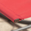 SoBuy OGS47-R Fauteuil à Bascule Adulte, Chaise Longue, Transat Relaxation Ergonomique avec Pochette Latérale