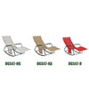 SoBuy OGS47-R Fauteuil à Bascule Adulte, Chaise Longue, Transat Relaxation Ergonomique avec Pochette Latérale