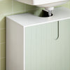 SoBuy BZR139-GR Meuble sous Lavabo Meuble sous Vasque avec 2 Portes et étagère réglable | Prévente
