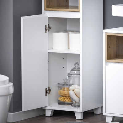 SoBuy BZR147-W Colonne de Salle de Bain 170 cm – Blanc