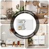 SoBuy BZR19-W Meuble Haut Salle de Bain – Armoire de Salle de Bain Suspendue avec Porte et Étagères Réglables, Etagere Murale en Bois pour Cuisine, Entrée – Armoire à Pharmacie, Blanc, 40x52x23cm
