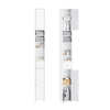 SoBuy BZR34-II-W Colonne Salle de Bain Étroite 20 cm – Rangement Gain de Place Blanc