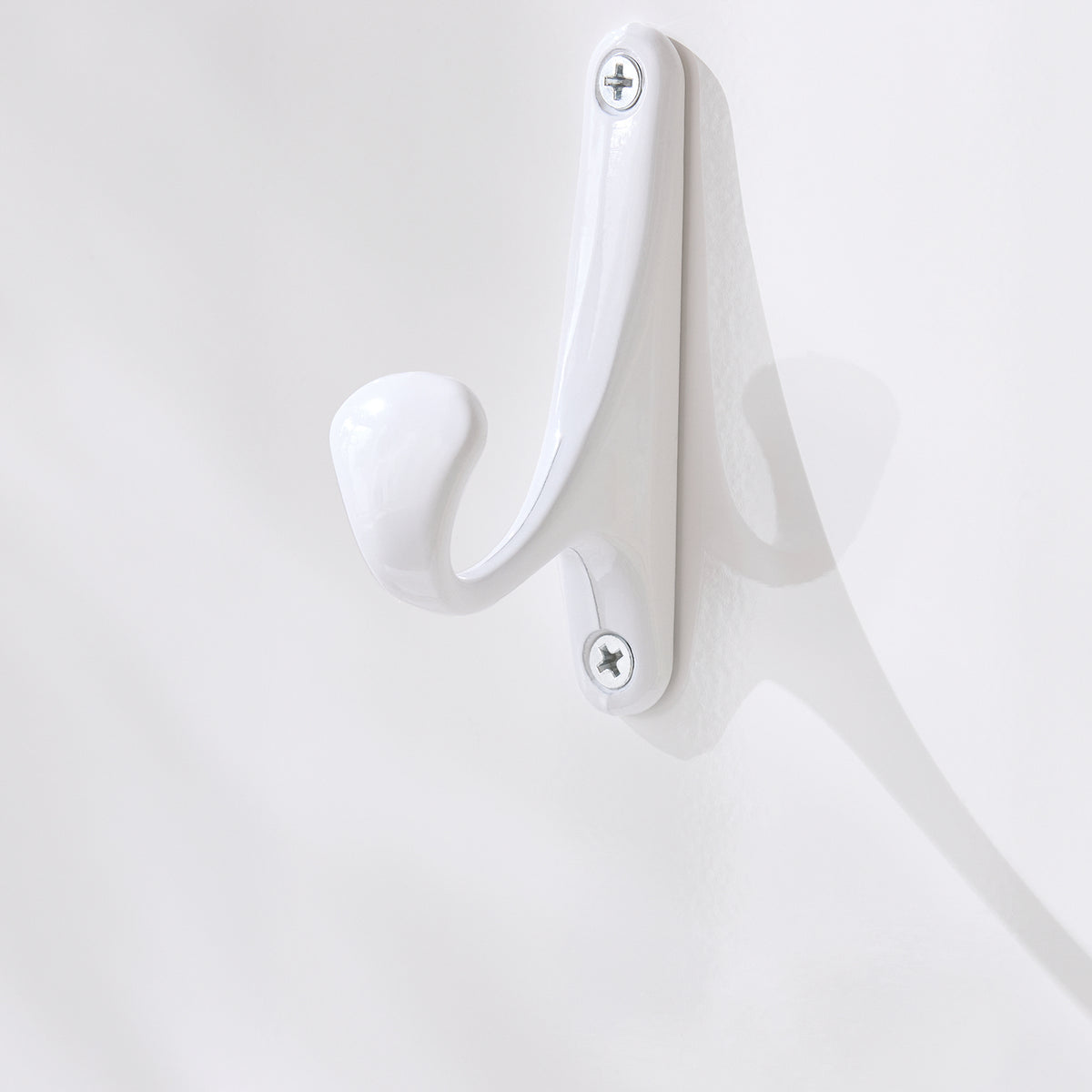 SoBuy FHK36-W Porte-Manteau Mural avec Étagère et 4 Crochets – 100×20×70 cm, Charge 21 kg, MDF E1, Blanc