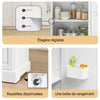 Prévente SoBuy FKW128-ST Desserte de Cuisine à roulettes, Îlot Central avec Plan de Travail Extensible Chariot Mobile pour Cuisine ou Salle à Manger, Meuble de Cuisine avec Rangement Blanc 130 x 46/71 x 91 cm