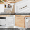 SoBuy FKW41-II-WN Îlot central de cuisine avec rangement et plan de travail extensible – desserte de cuisine à roulettes, meuble de cuisine multifonction, blanc, 130 × 91 × (46–71) cm