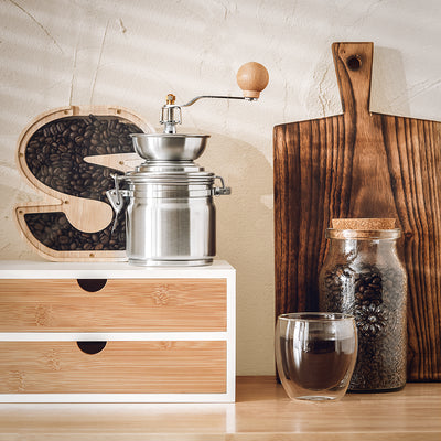 SoBuy FRG180-WN Boîte de rangement Porte-Capsules Nespresso Distributeur Boîte