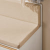 Banc à chaussures SoBuy FSR128-W – détail du coussin rembourré