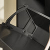 SoBuy FSR204-SCH Meuble à Chaussures Suspendu - Armoire à Chaussures, Meuble Chaussures - Installation Horizontale ou Verticale - pour Entrée, Derrière la Porte, Couloir, Noir, 50x19x100cm