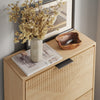 SoBuy FSR213-N Meuble à Chaussures Gain de Place – Entrée Étroite – 60x24x120 cm Naturel