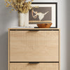 SoBuy FSR213-N Meuble à Chaussures Gain de Place – Entrée Étroite – 60x24x120 cm Naturel