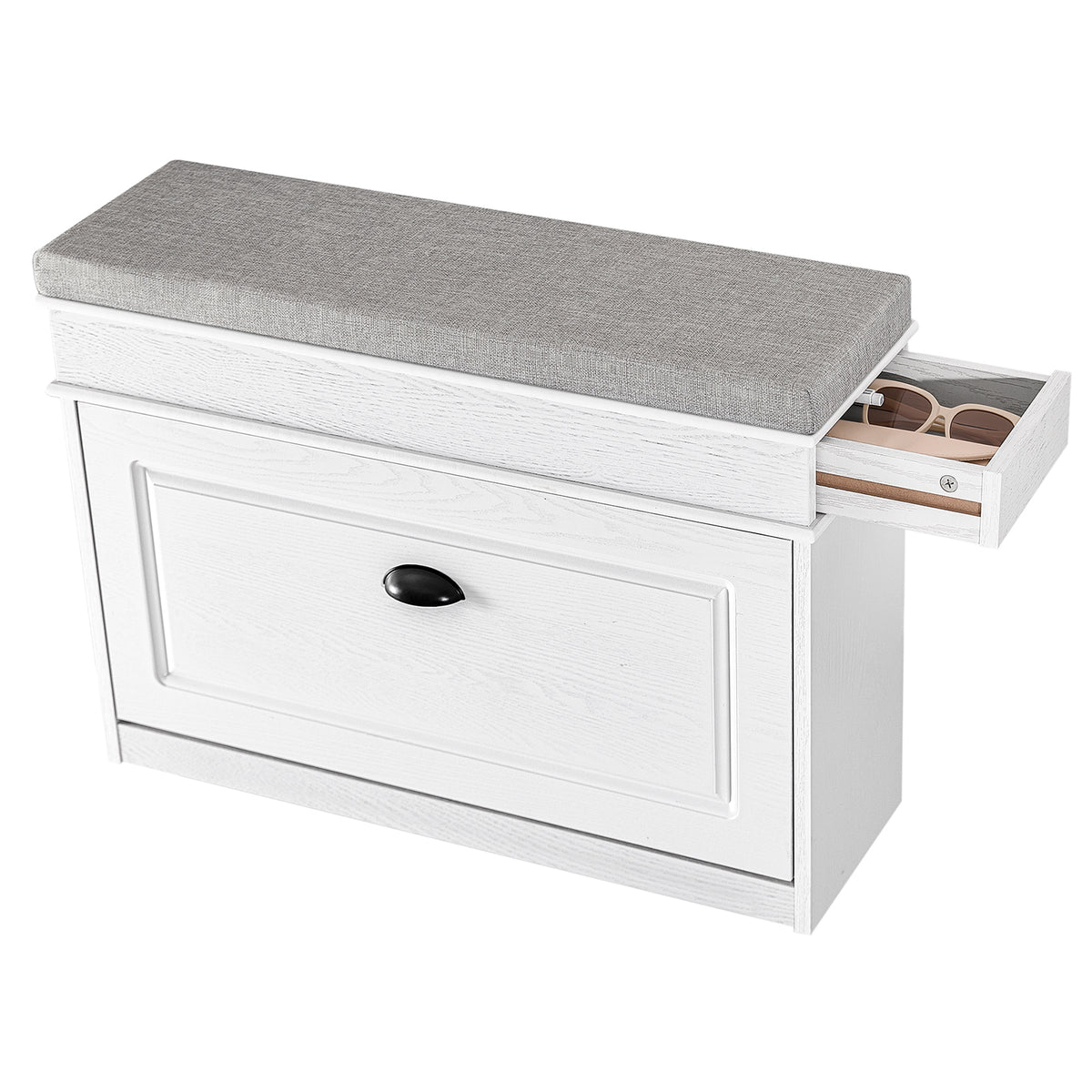 Petit tiroir pour lunettes et autres petits objets.