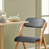 Prévente SoBuy FST92-SGx2 Lot de 2 Chaises Pliantes Rembourrées en Bois – Gris Foncé