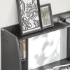 SoBuy FWT18-Sch Table Murale Bureau avec Étagère intégrée Armoire de Rangement Murale