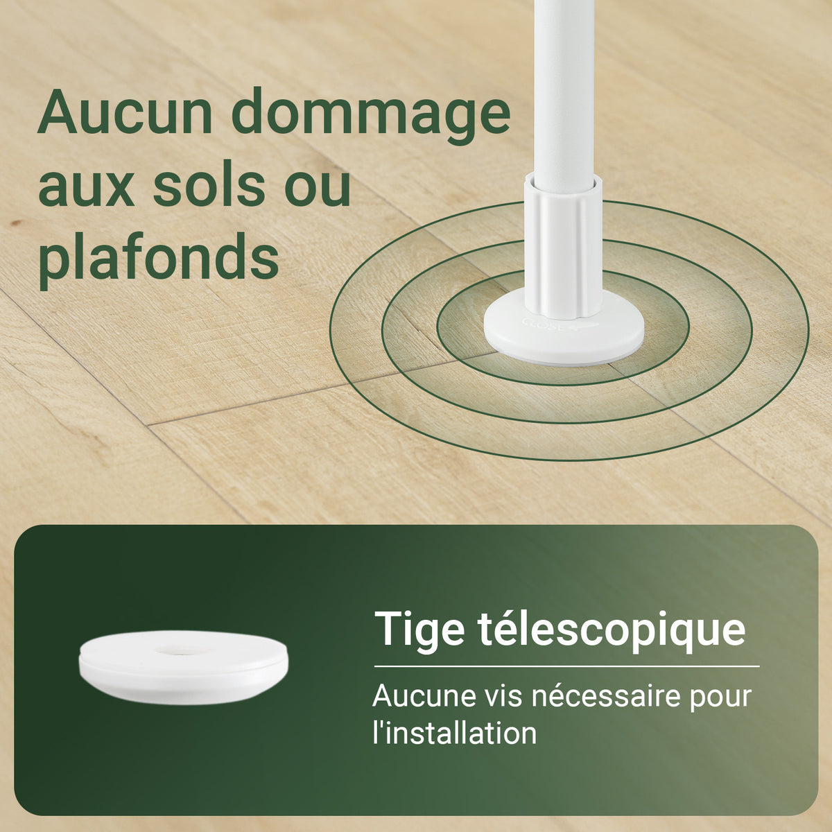 SoBuy KLS17-WN Portant à vêtements télescopique avec 3 tringles et 4 étagères – Blanc / Bois naturel